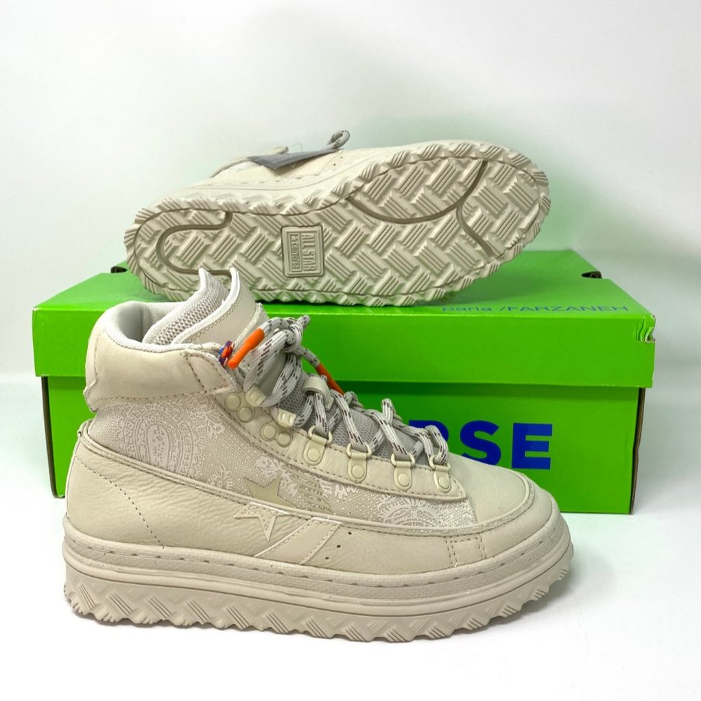 Converse Paria x FARZANEH PRO LEATHER X2 MID Top Shoes Women's Size 170592C - Picture 2 of 11